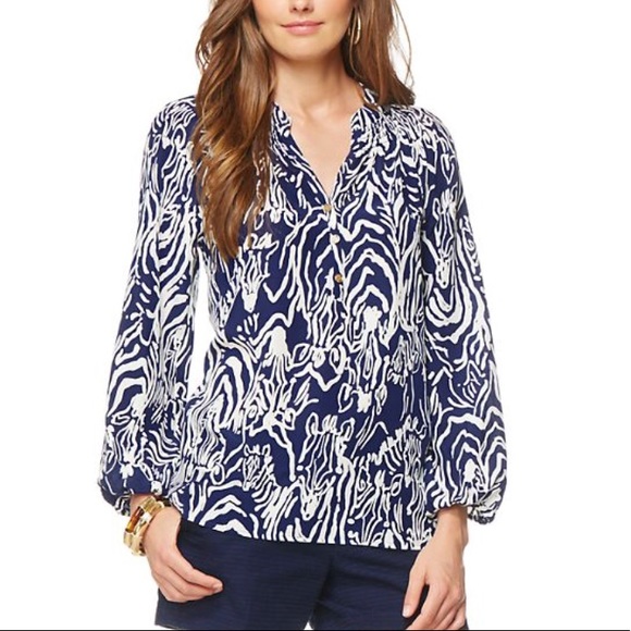 Lilly Pulitzer Tops - Lilly Pulitzer Elsa Top